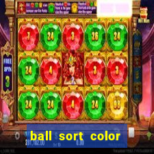 ball sort color water puzzle